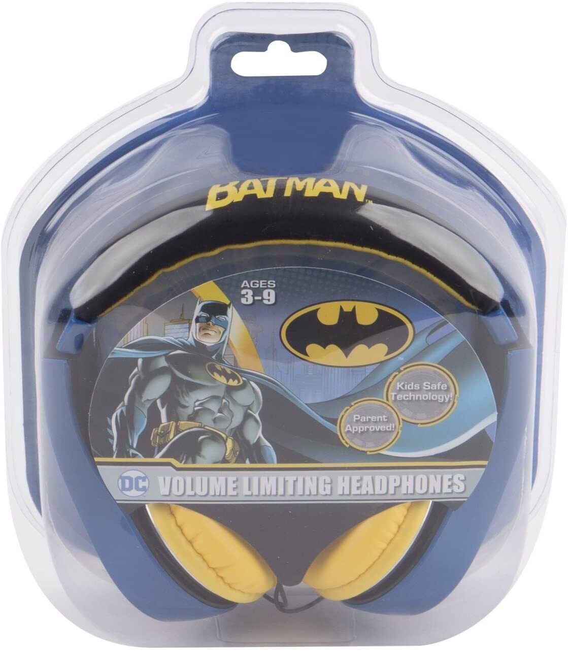SAKAR 30382-INT BATMAN KIDS FRIENDLY HEADPHONE