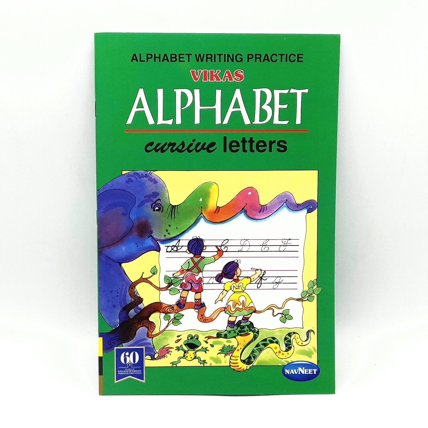 VIKAS ALPHABET CURSIVE LETTERS K0066