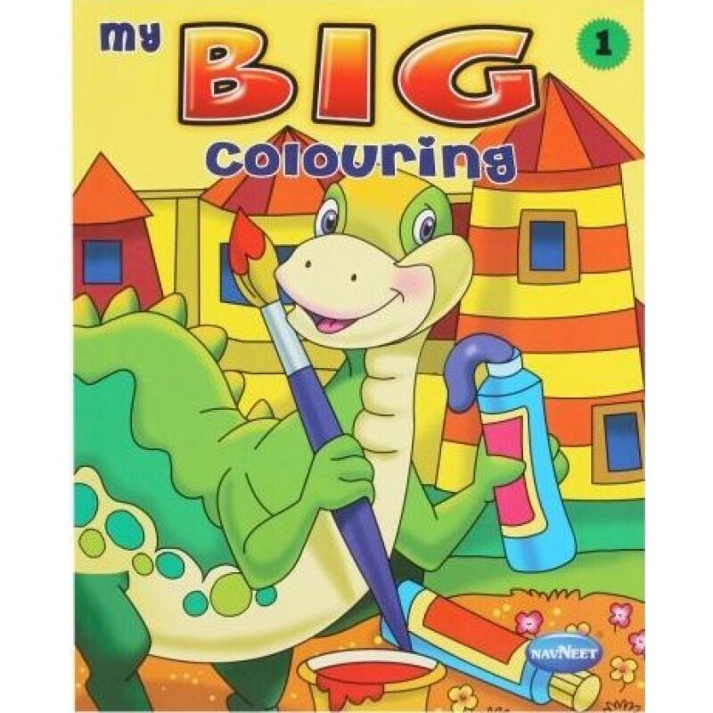 NAVNEET MY BIG COLOURING BOOK - 1 F1006