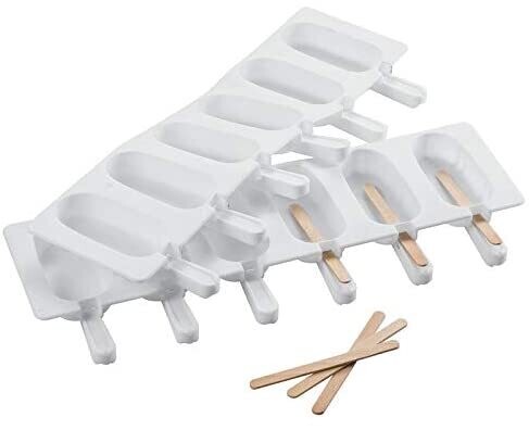 PADERNO 2PCS 6 HOLES ICE CREAM MOLD SILLICONE