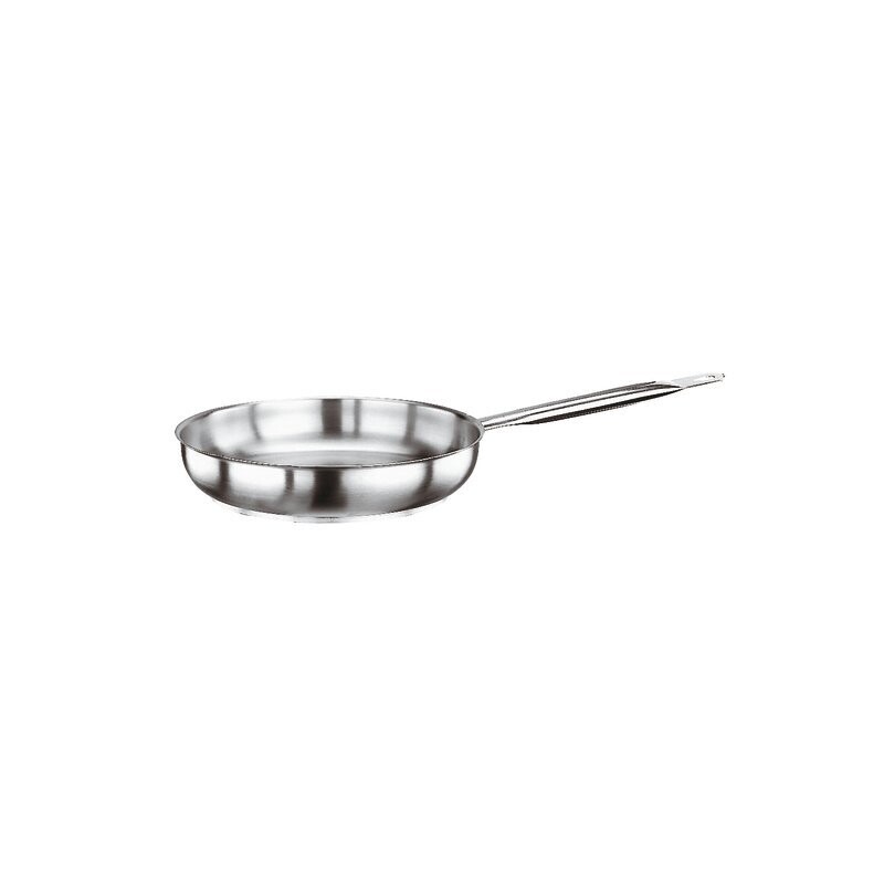 PADERNO SS 24CM FRY PAN+1 HDL H5CM 11014-24