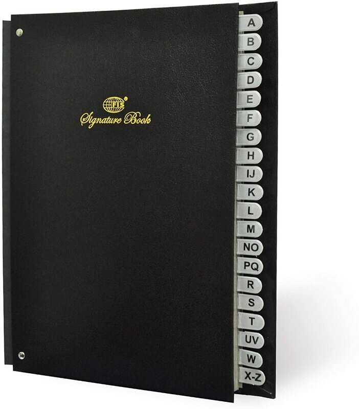 FIS A-Z SIGNATURE BOOK FSCLA-Z