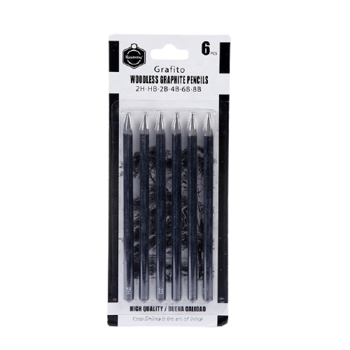 RSC KEEP SMILE WOODLESS GRAPHITE PENCILS P21-141