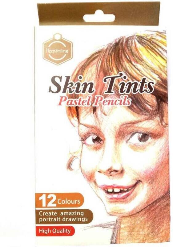 RSC KEEP SMILE 12 SKIN TINTS PASTEL PENCIL P21-138