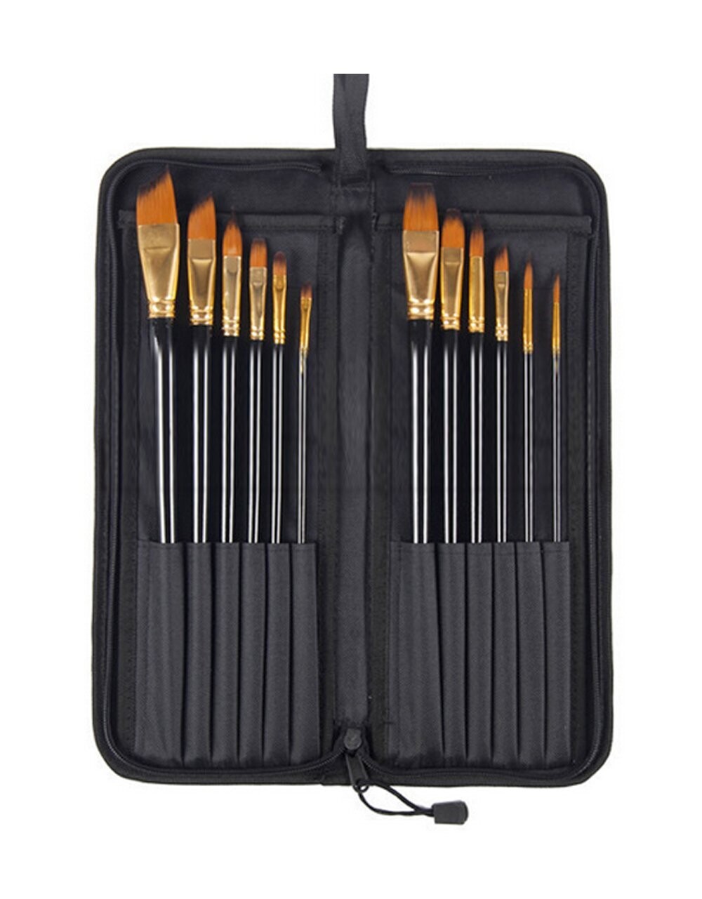 RSC BOMEIJIA 12PCS FINE ART BRUSH SET+BAG P21-151