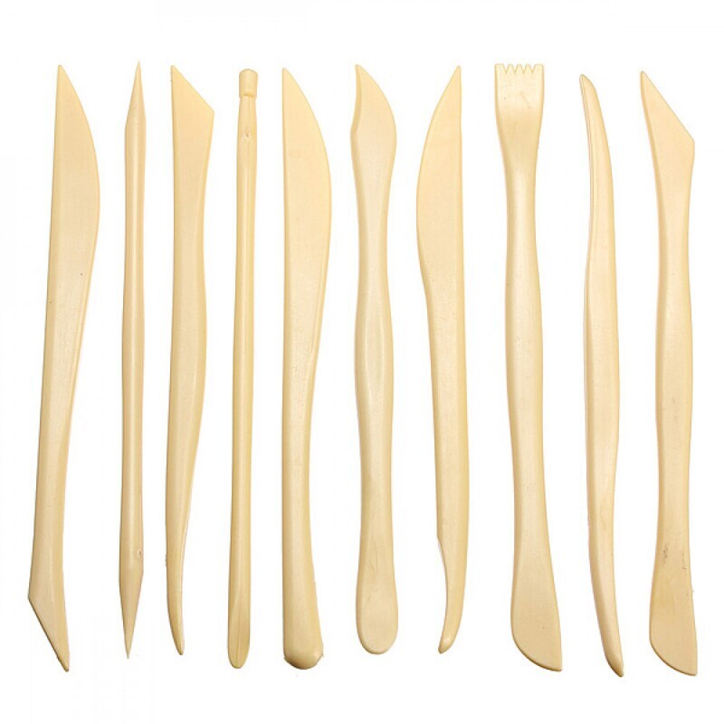 RSC 10PCS MODELLING TOOLS PLASTIC E0027 P21-166