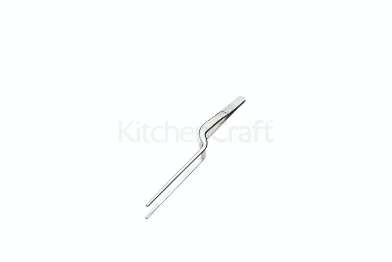 KC MC SS 21CM CURVED FOOD TONGS MCPREPTONGS21