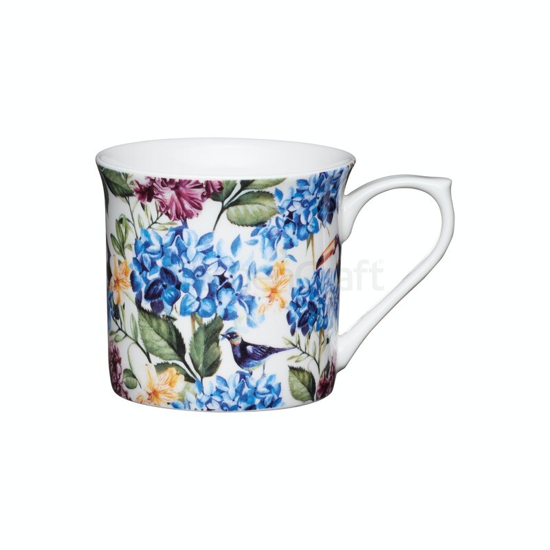 KC 300ML FLORAL FLUTED MUG 300ML KCMFLT09