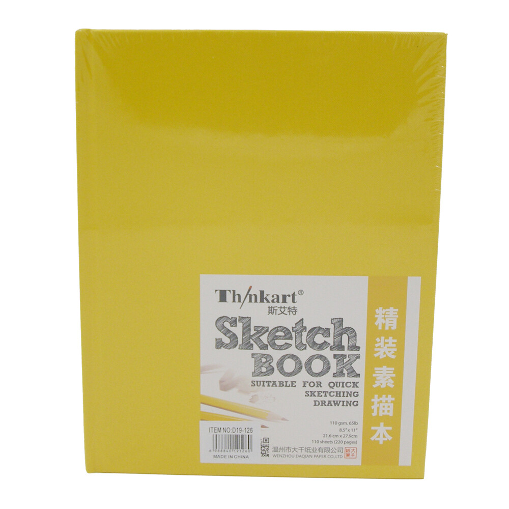 RSC/THINKART A5 SKETCH BOOK 110SHS 110GRM D19-126