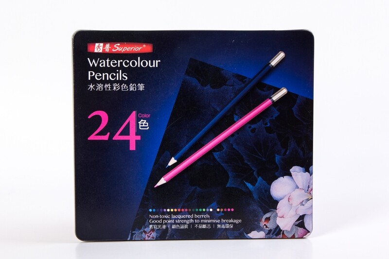RSC FLOWOOD 24PCS WATER COLOR PENCIL P21-136