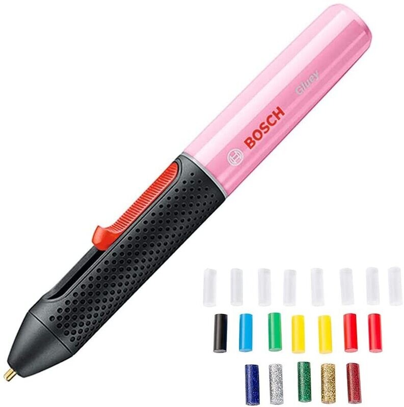 BOSCH GLUEY CUPCAKE PINK CORDLESS GLUE GUN