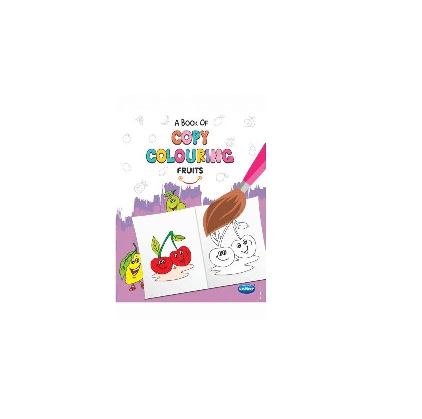NAVNEET COPY COLOURING BOOK (FRUITS) F0966