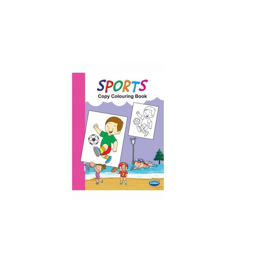 NAVNEET SPORTS COPY COLOURING BOOK F1057