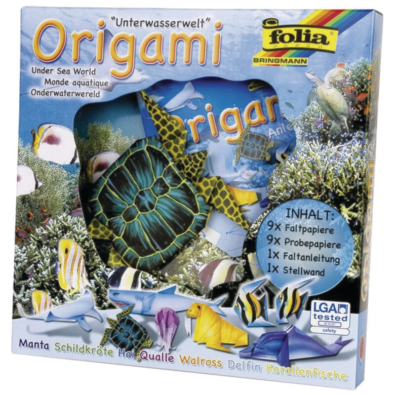 FOLIA ORIGAMI ANIMAL WORLD-UNDER WATER WORLD 91104