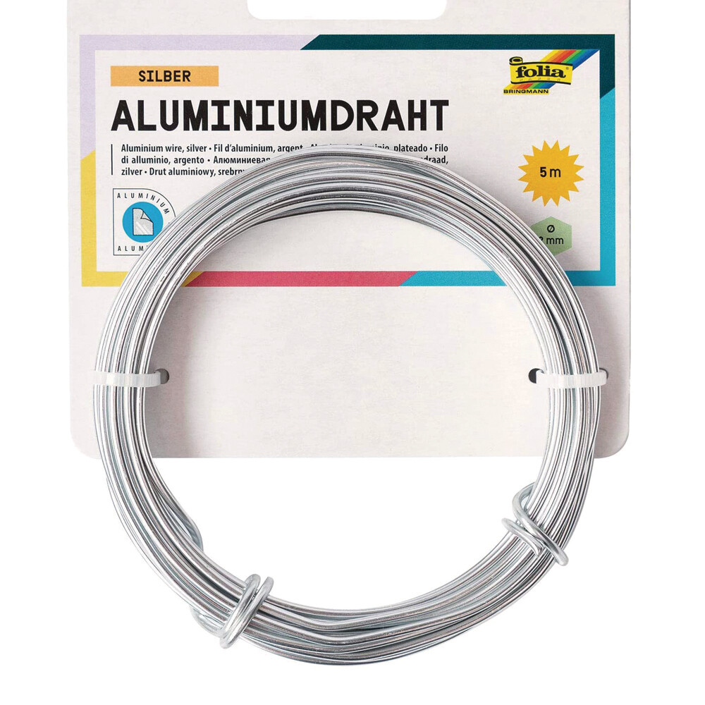 FOLIA ALU. WIRE 2MMX5M SILVER 79660
