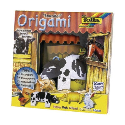 FOLIA ORIGAMI ANIMAL WORLD-FARM ANIMALS 91101