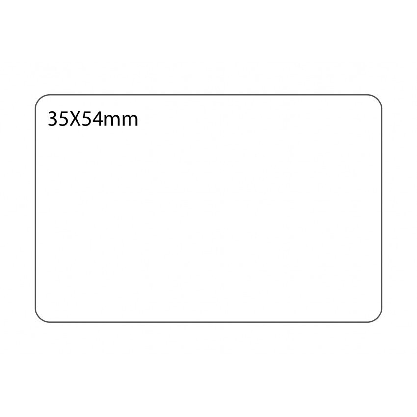 RIKLABEL/FIS SELF-ADHESIVE OFFICE LABELS, Select: 35 x 54 mm, 160 Labels