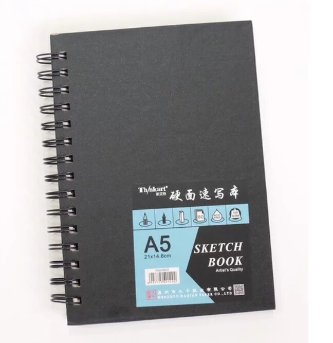 RSC/THINKART A5 SKETCH BOOK 80SHT 100GSM P21-126