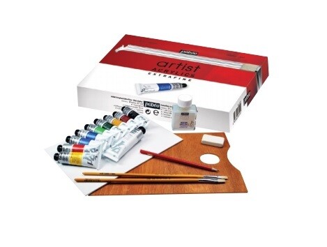 PEBEO 9X37ML+1X60ML ACRYLICS ATELIER SET 823100