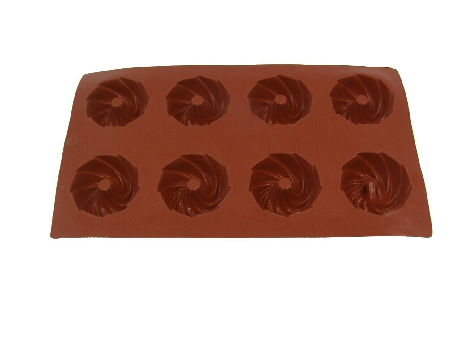 RSC 8 SILICON CHOCOLATE SWIRL MOULD DESIGN P18-470