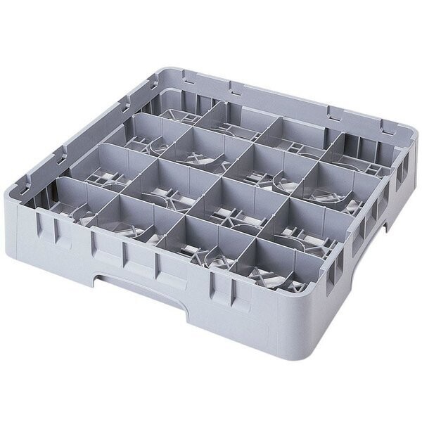 CAMBRO CAMRACK 16 GLASS HOLDER 6 7/8 GRAY