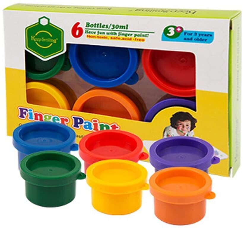 RSC KEEP SMILE 6X30ML FINGER PAINT B4004 P21-132