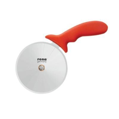 WELCOME RENA 4&quot; PIZZA CUTTER ASSTD COLORS 11001, Colour: Red