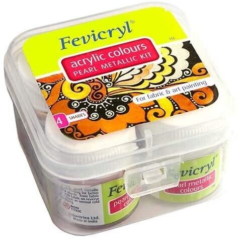 FEVICRYL 40ML PEARL METALLIC COLOUR KIT