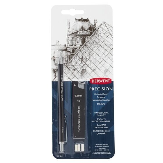 DERWENT 0.5MM HB MECHANICAL PENCIL SET 2302428