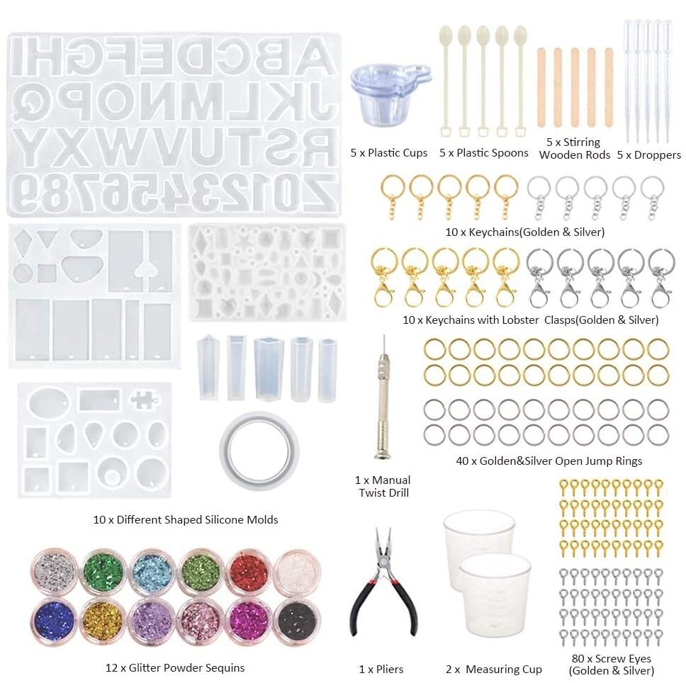 RSC 186PCS RESIN SILICON MOULD P21-193