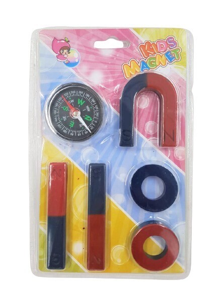 RSC 6PCS MAGNET SET W/COMPASS P17-335