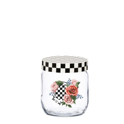 HEREVIN 0.43LIT CANISTER JAR-CHECKERS 145157-800