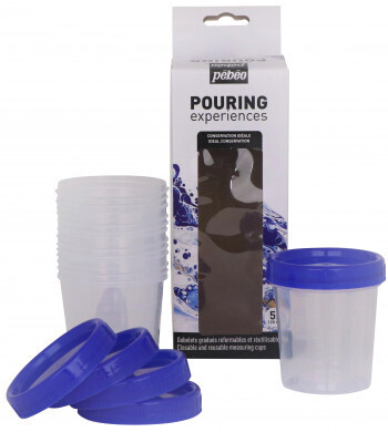 PEBEO POURING EXP MEASURING CUP 5X120ML 524606