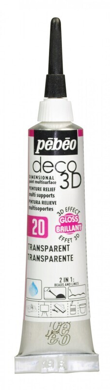 PEBEO 20ML DECO 3D ASSTD COLORS 556 SERIES