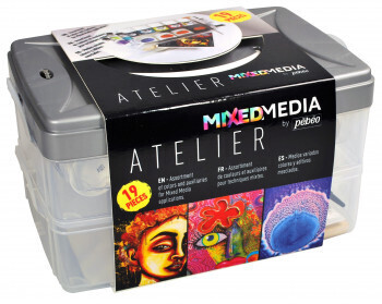 PEBEO ATELIER MIXED MEDIA 19 COLOR SET 758701