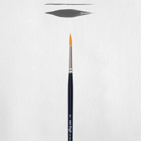 VAN GOGH ROUND OIL/ACR PAINTING BRUSH 295-8