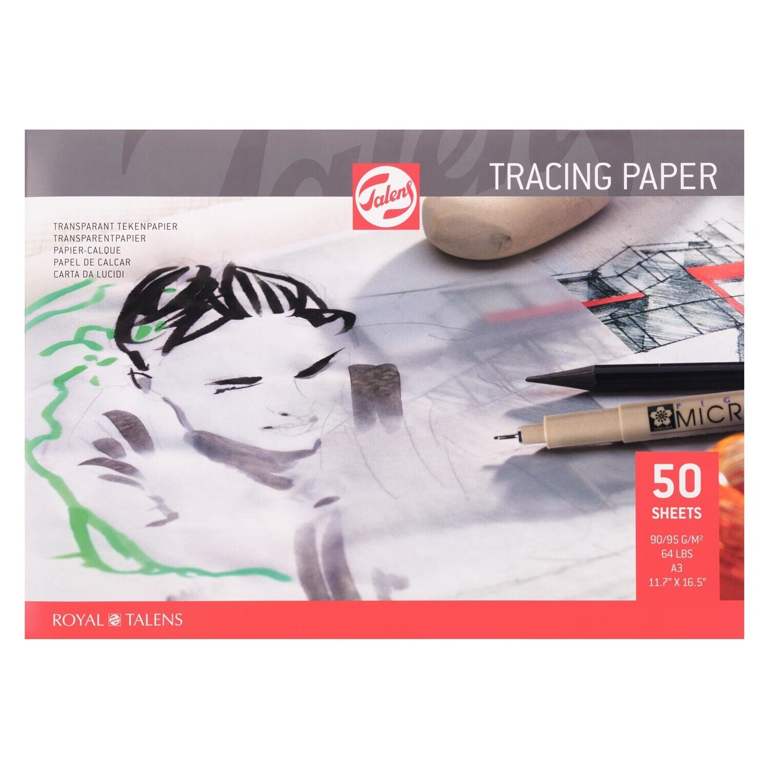 ROYAL TALENS A3 TRACING PAPER 90GSM 9150031