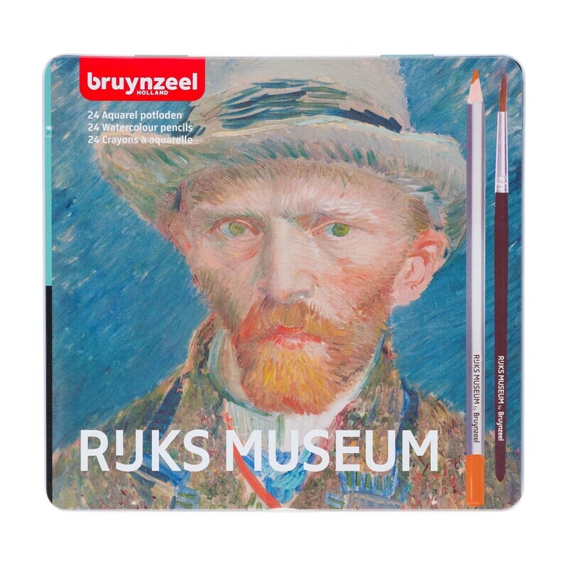 BRUYNZEEL 24PCS WATERCOLOUR PENCILS 63013024