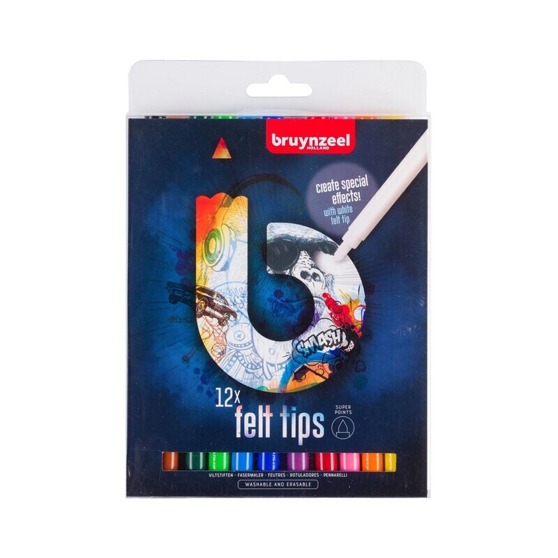 BRUYNZEEL 12PCS PASTEL PENCILS SET 63214012