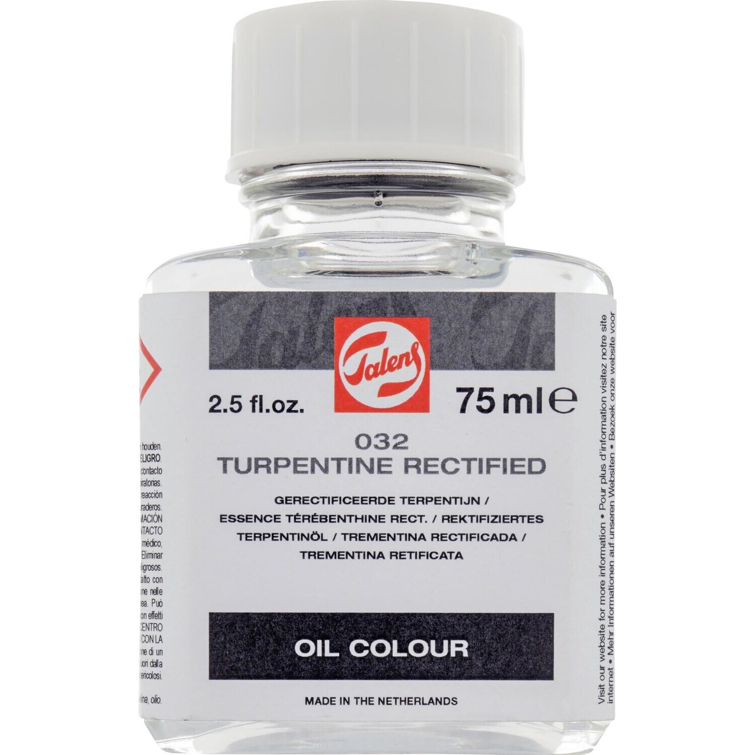 ROYAL TALENS 75ML TURPENTINE RECTIFIED OIL COLOR