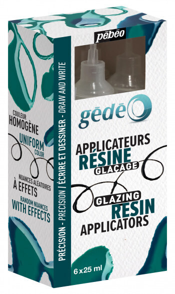 PEBEO 6X25ML RESIN APPLICATORS SET 766188