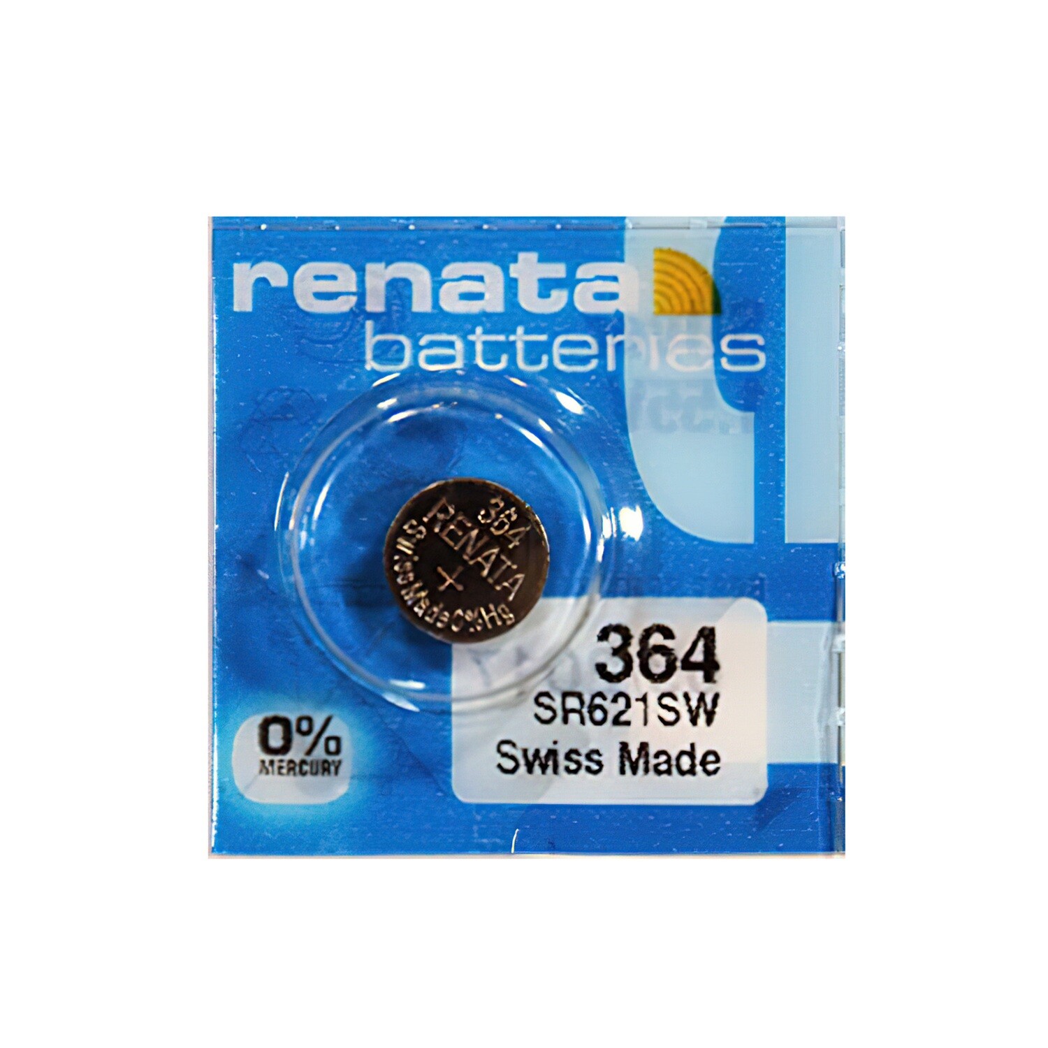RENATA /MURATA 364 (SR621SW) SILVER BATTERY