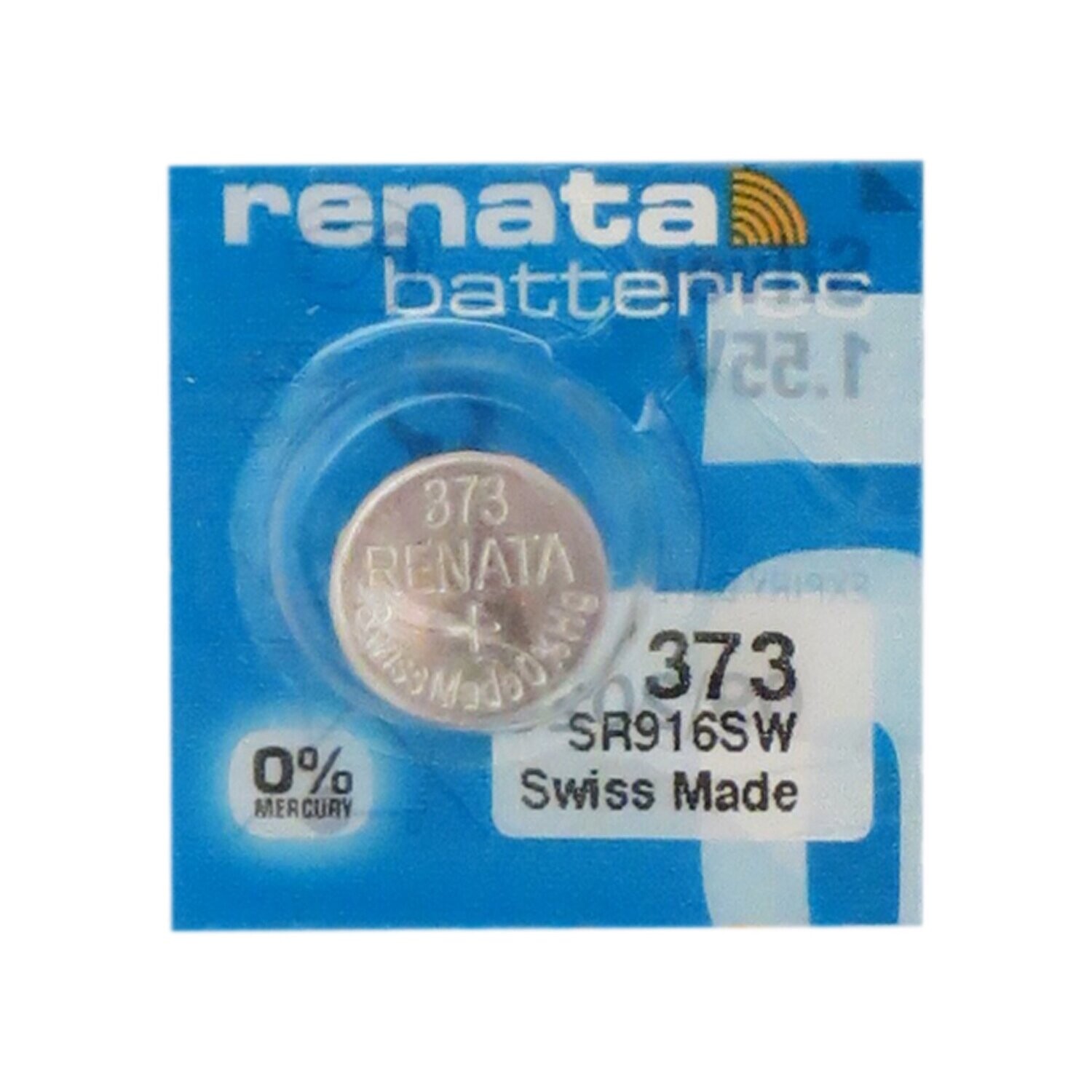 RENATA/MURATA 373 (SR916SW) SILVER BATTERY