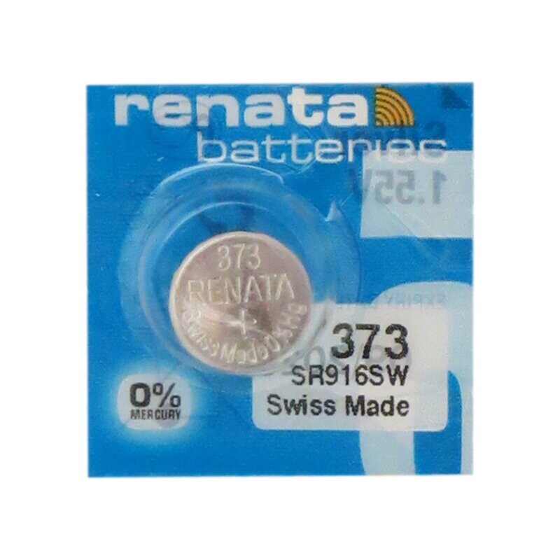 RENATA/MURATA 373 (SR916SW) SILVER BATTERY