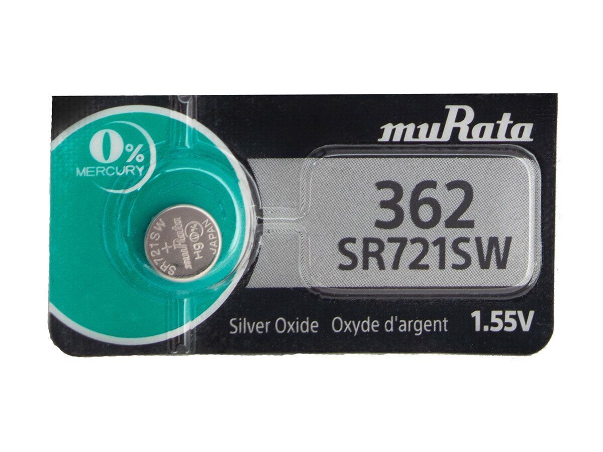 RENATA/MURATA 362 (SR721SW) SILVER BATTERY