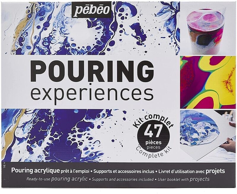 PEBEO 47PCS ACRYLIC POURING EXPERIENCES KIT 524600