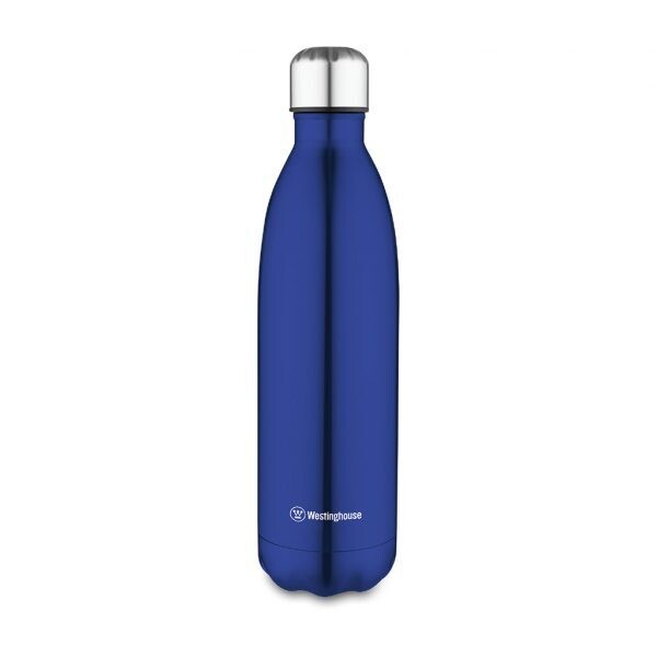 WESTINGHOUSE SS 750ML VACUUM BOTTLE BLUE