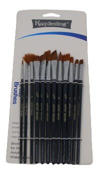 RSC KEEP SMILE 12PCS ARTIST BRUSH D18-04