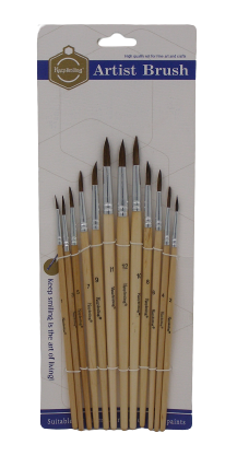 RSC 12PCS ROUND PAINTING BRUSH D19-118