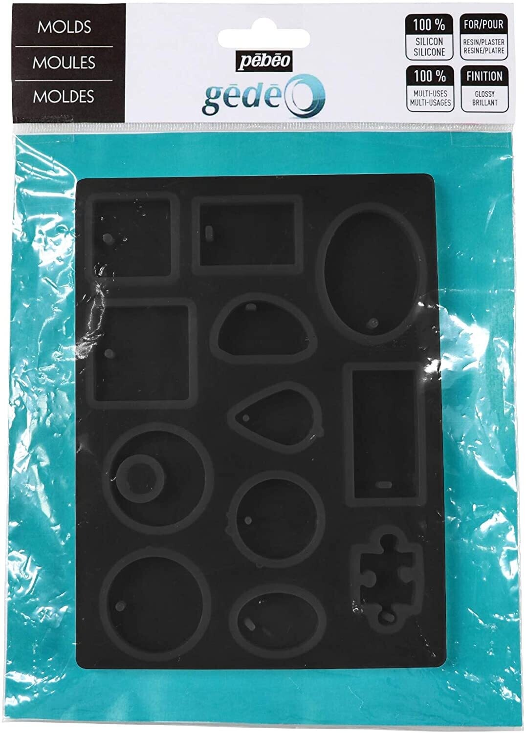 PEBEO GEDEO GEOMETRIC BOARD MOLDES NO-01SILICON